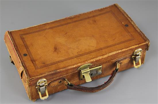 A Leica camera no.323631, case 11in.